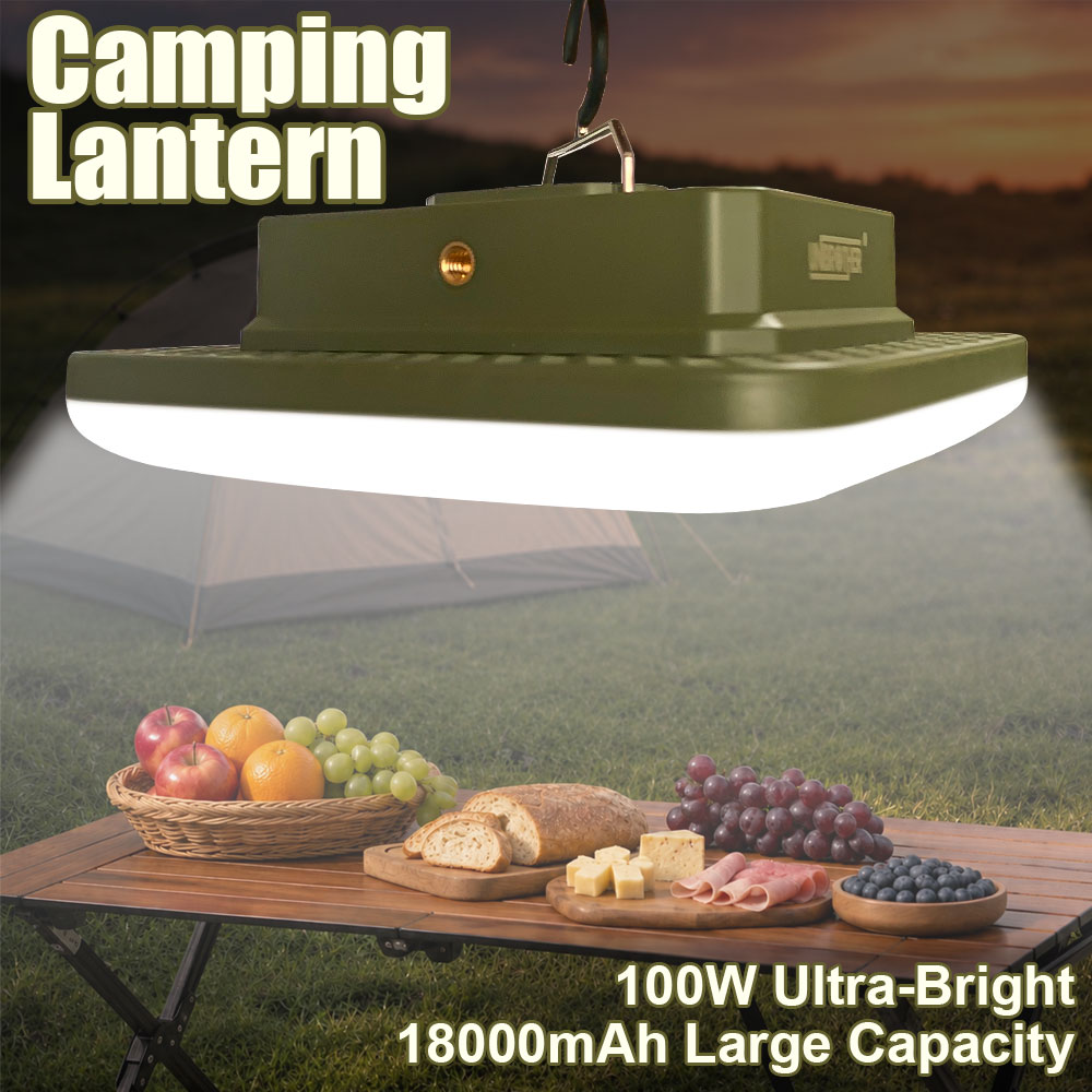 Outdoor Power Repair - Lentera Camping 18000mAh 100W Lampu LED