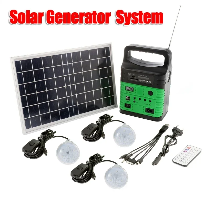 Panel Power Outdoor - Generator tenaga surya Kemah portabel, panel