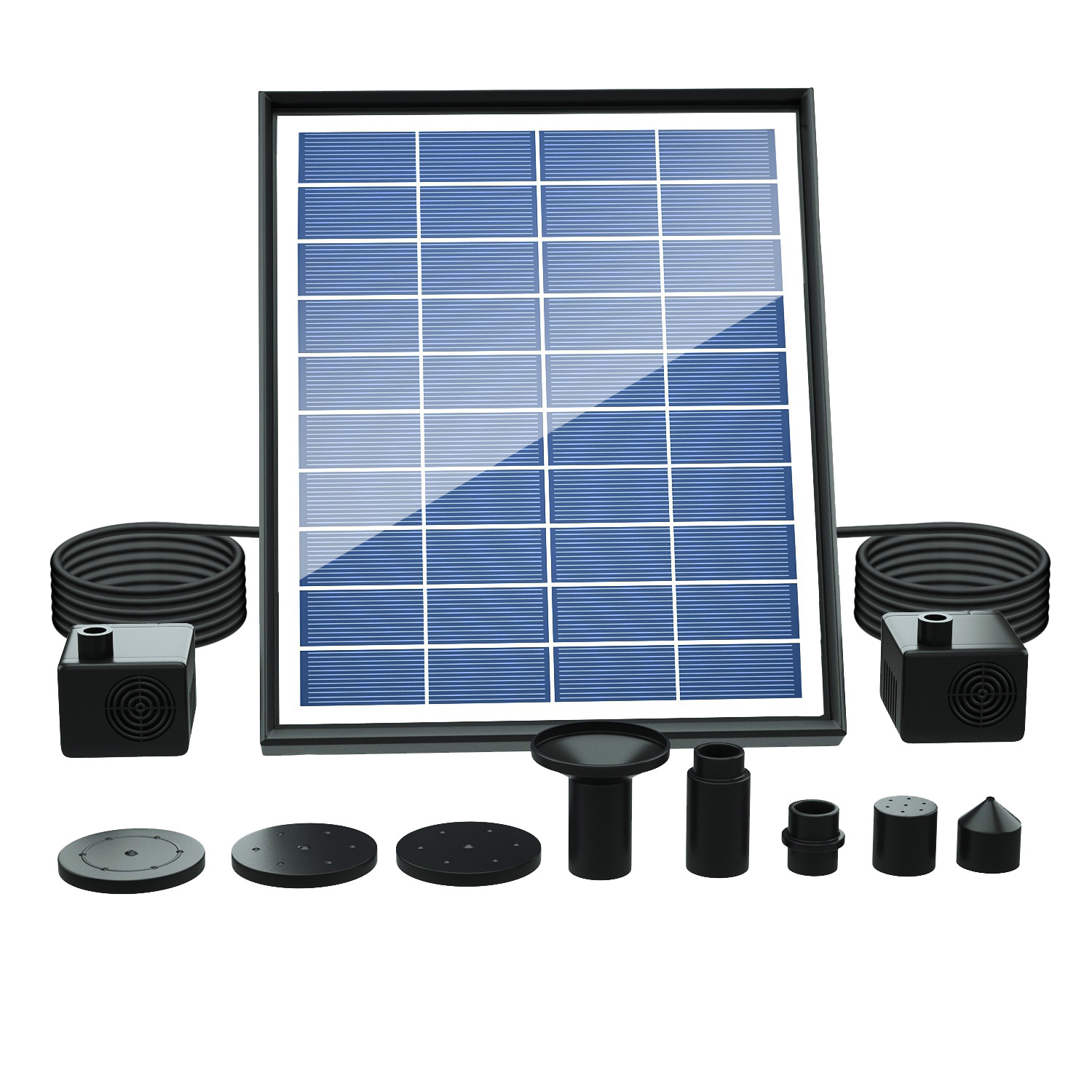 Panel Power Outdoor - Pompa Air Mancur Tenaga Surya, Pompa