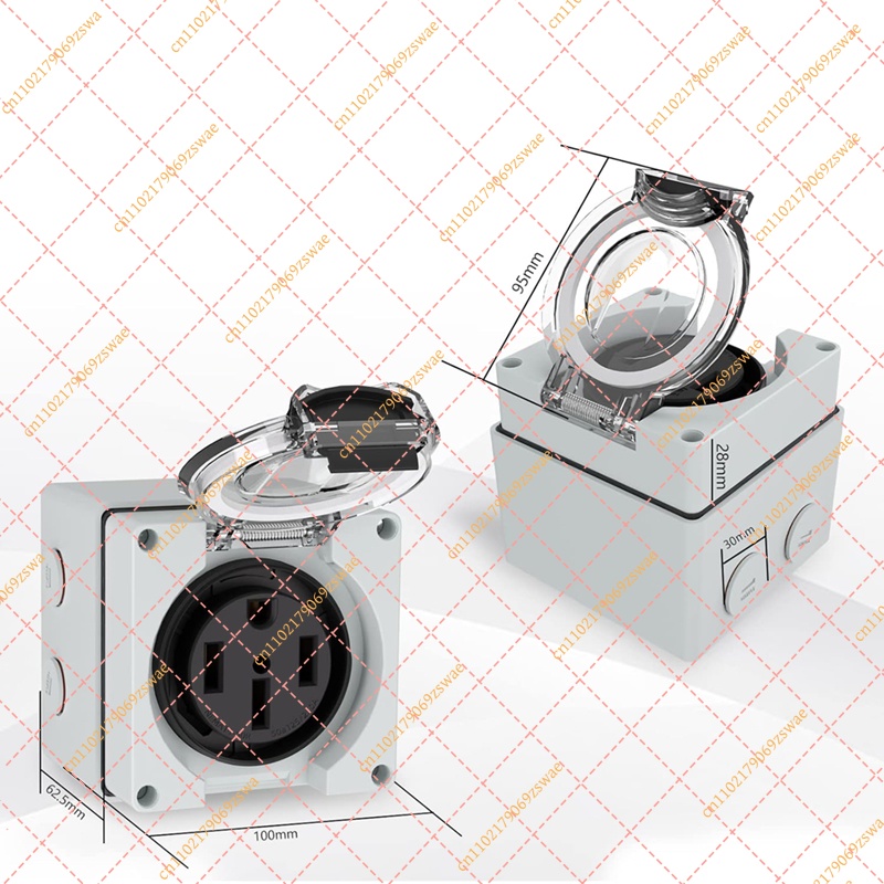 Outdoor Power Receptacle Box - Kotak Stopkontak Listrik Luar Ruangan 50