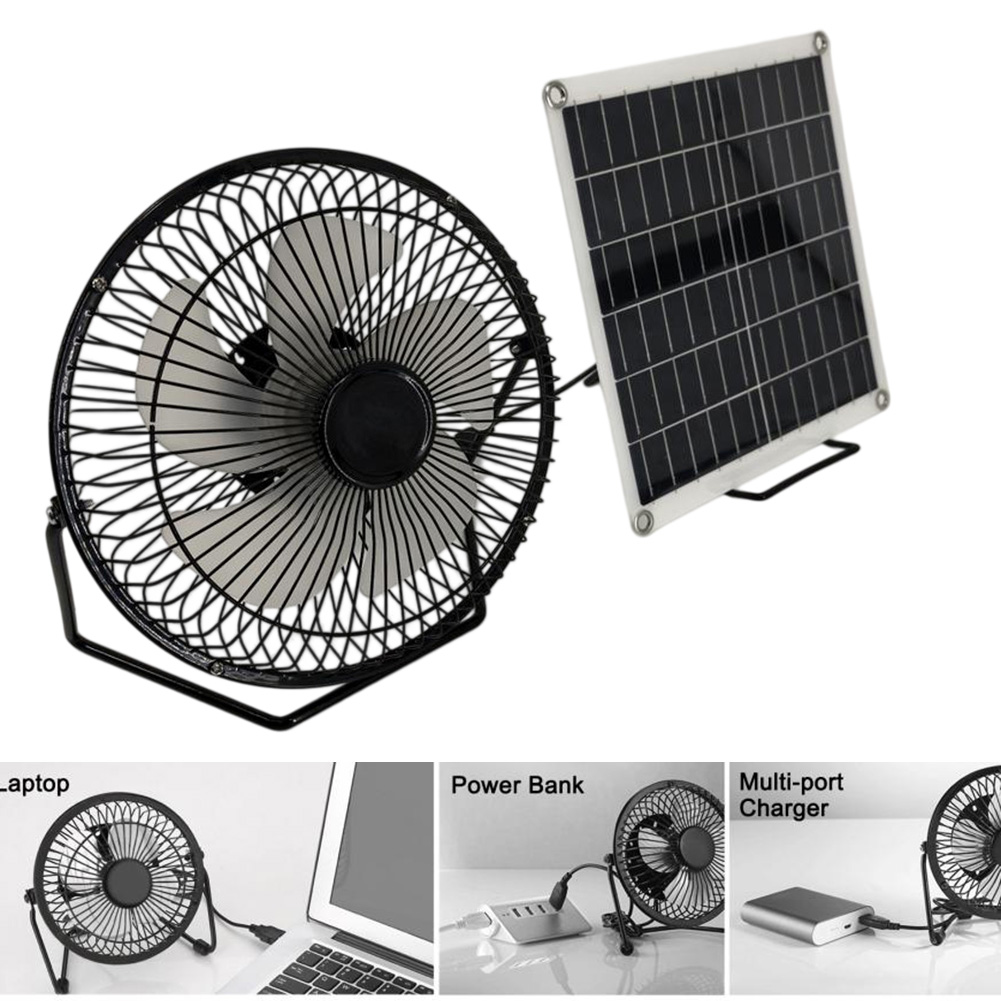 Panel Power Outdoor - Kipas Panel Surya 10W Kompatibel dengan