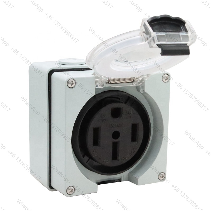Outdoor Power Receptacle Box - Kotak Inlet Daya Generator RV 50