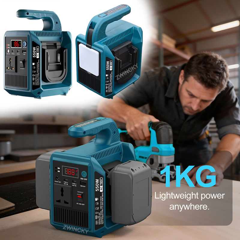 Outdoor Power Inverter - Inverter Daya Portabel 550W untuk Baterai