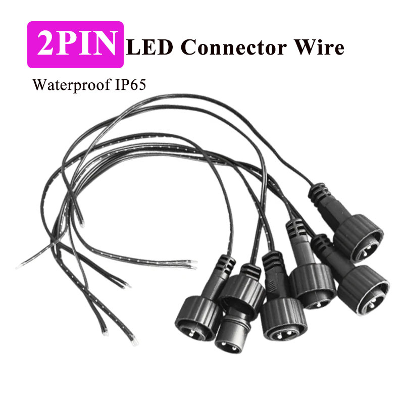 Extension Cord Outdoor - Konektor LED 2Pin Outdoor dengan Kabel