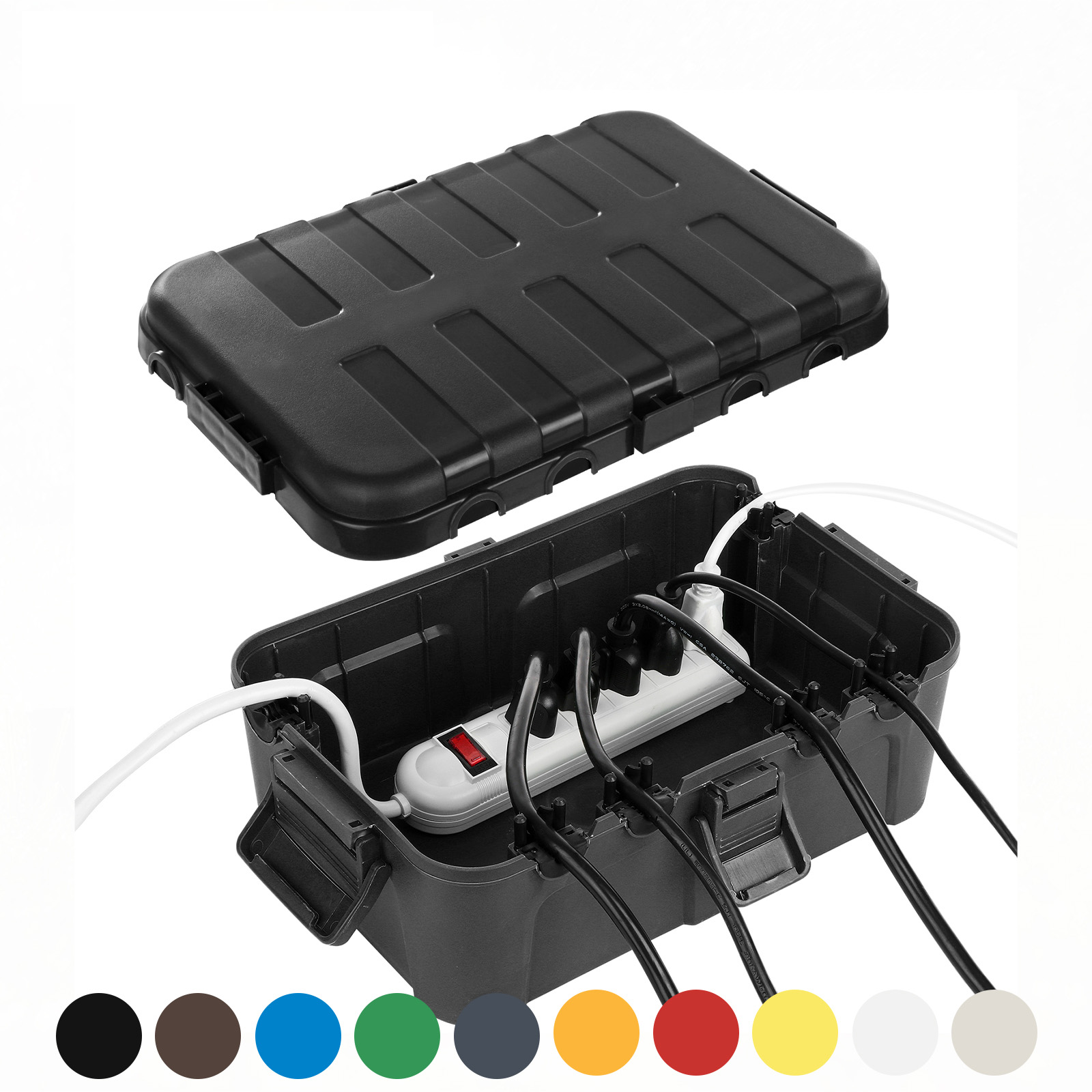 Outdoor Power Outlet Extension - Kotak Listrik Luar Ruangan Ekstra Besar,