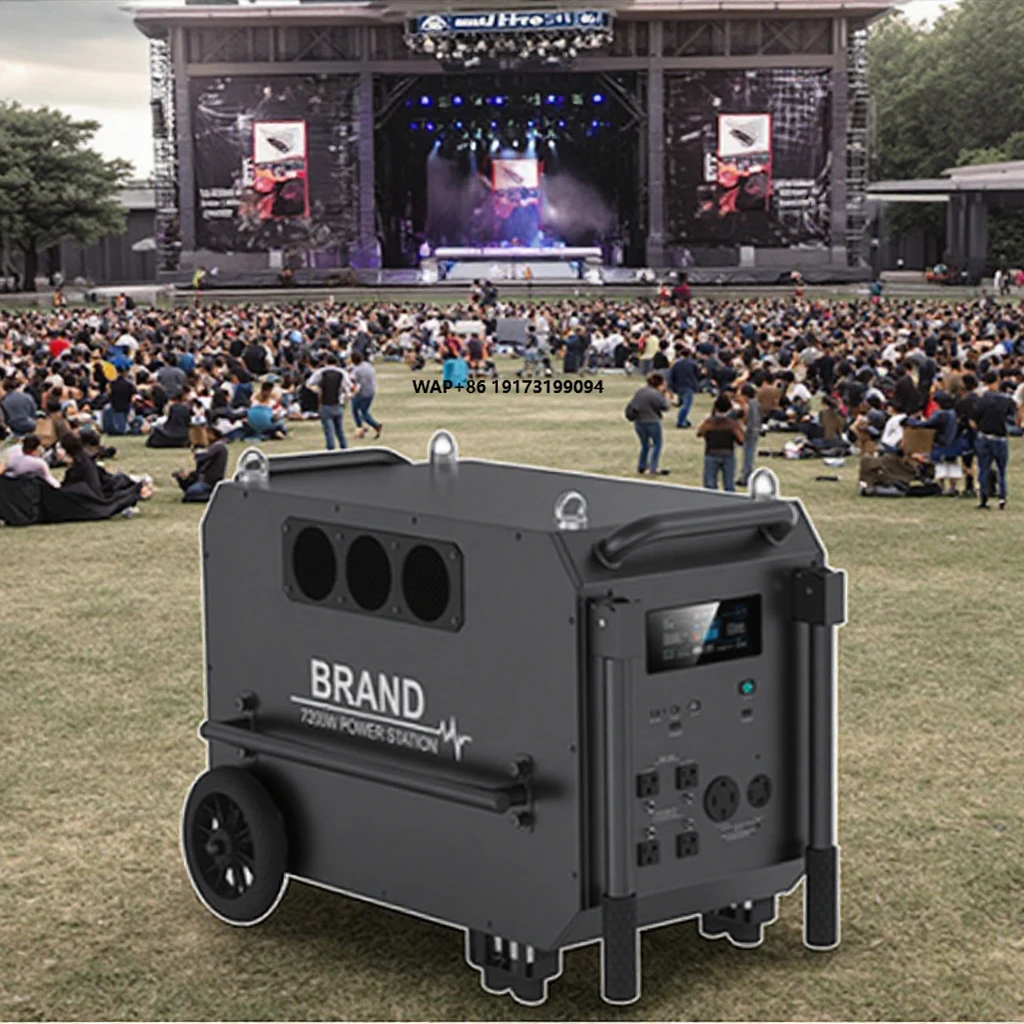 Generator Tenaga Surya 7200W H - Panel Power Outdoor ulasan dan harga