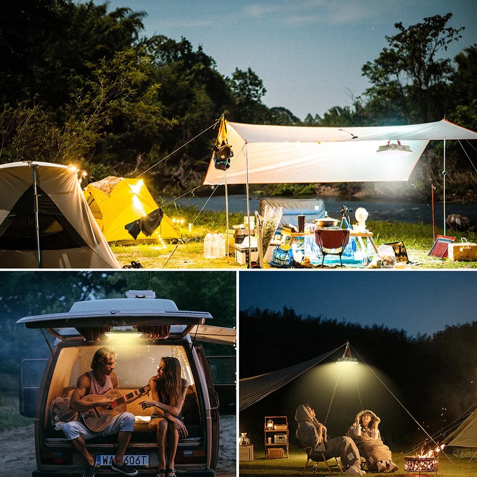 Lampu tenda LED Bank daya ting - Outdoor Power Repair ulasan dan harga