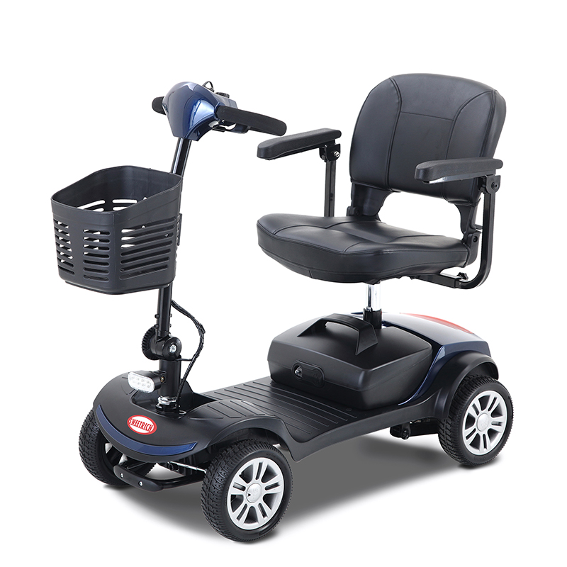 Skuter Listrik Lipat Luar Ruan - Outdoor Power Wheelchair ulasan dan harga