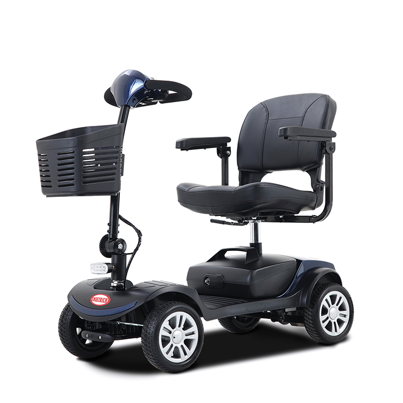 Skuter Listrik Lipat Luar Ruan - Outdoor Power Wheelchair ulasan dan harga