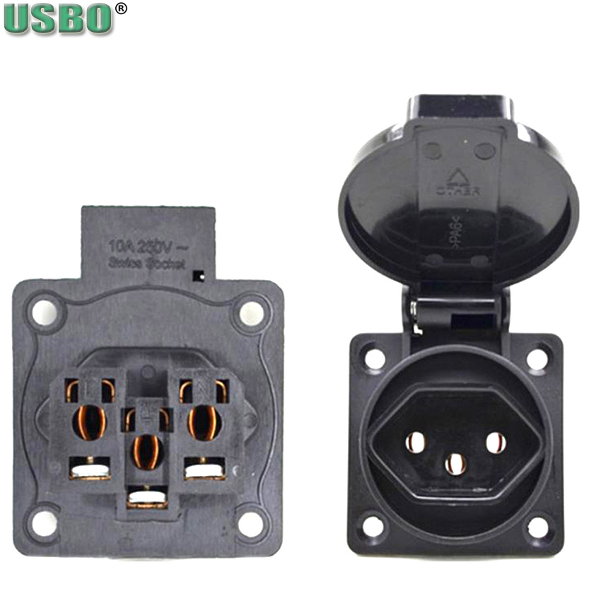 1 Buah Soket Industri Tahan Ai - Outdoor Power Outlet Extension ulasan dan harga