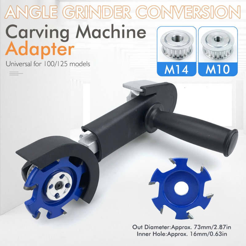 Kepala Konversi Gerinda Konver - Stump Grinder Attachment ulasan dan harga