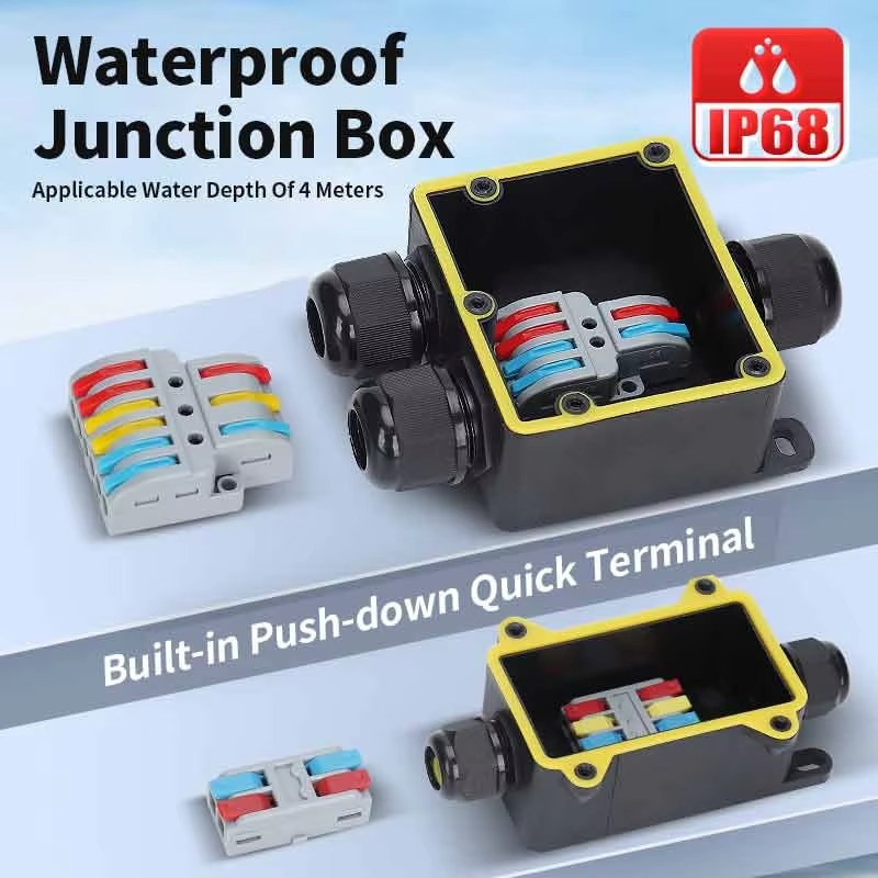 Kotak Sambungan Tahan Air IP68 - Outdoor Power Wash ulasan dan harga