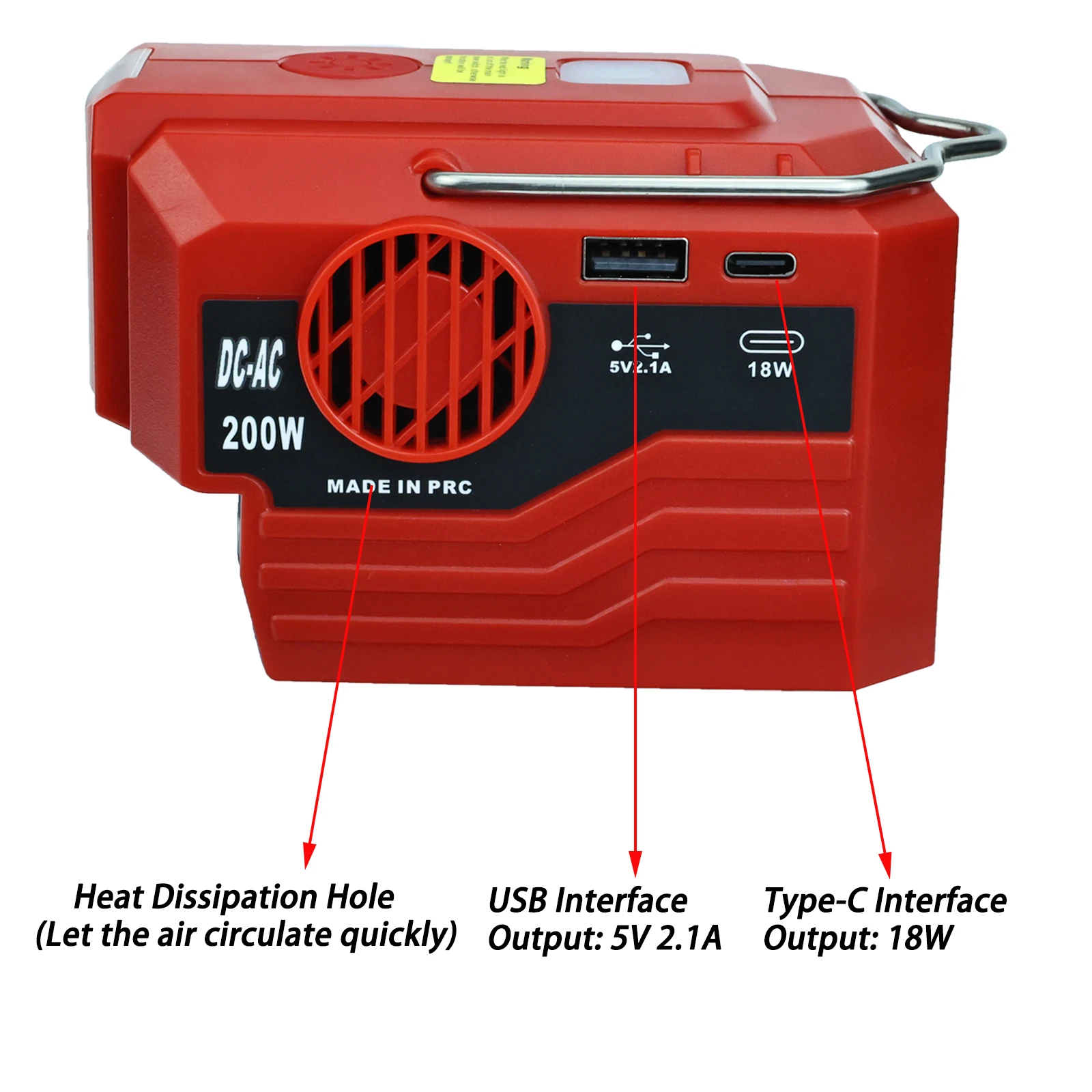 Inverter daya portabel 200W 12 - Outdoor Power Inverter ulasan dan harga