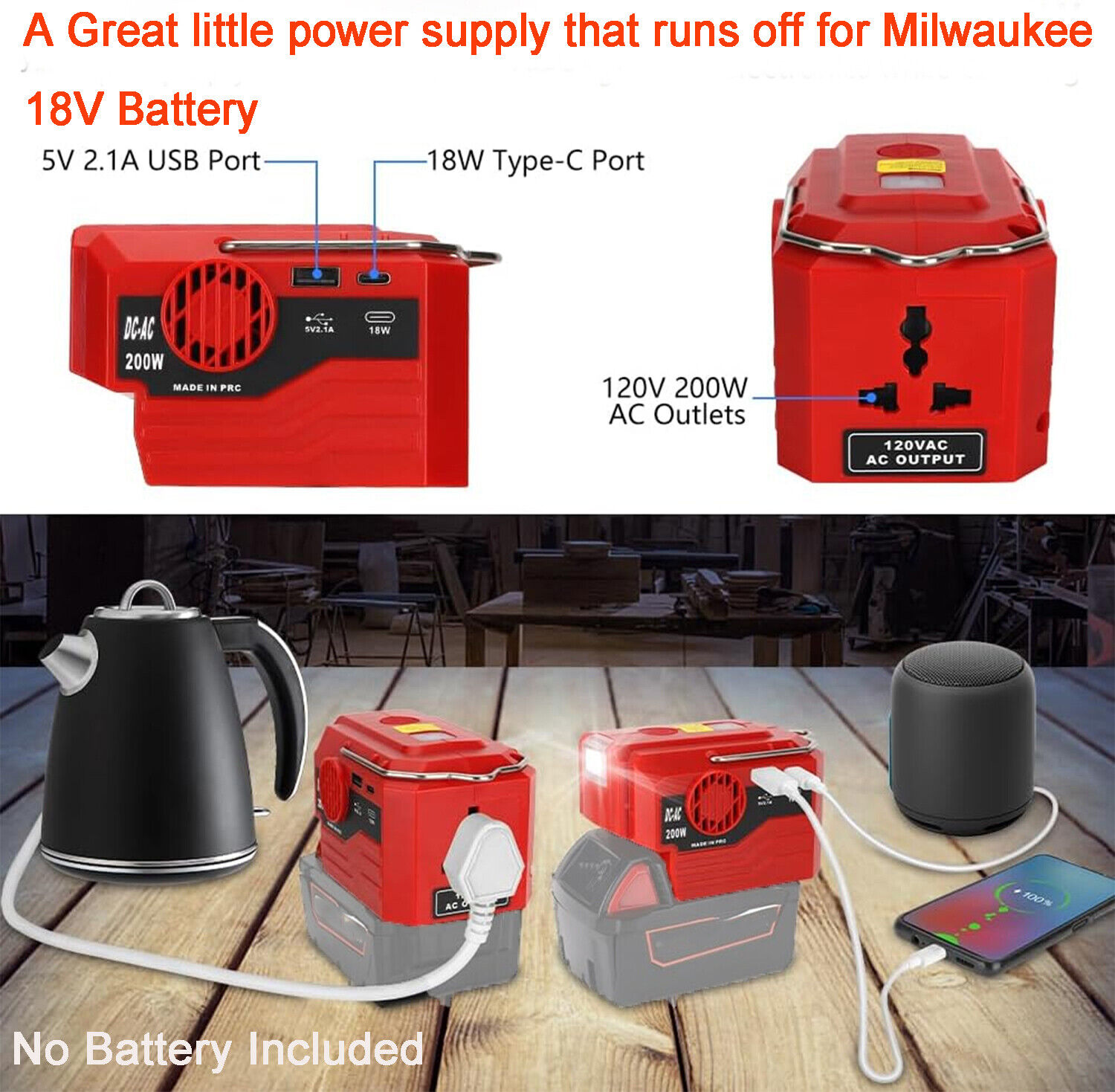 Inverter daya portabel 200W 12 - Outdoor Power Inverter ulasan dan harga
