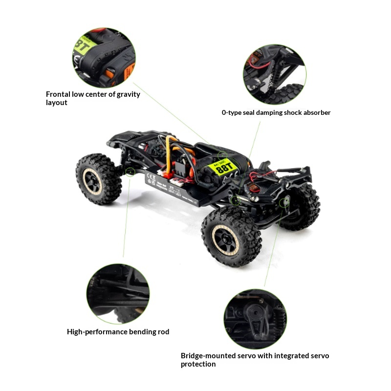 Axial SCX30 1/30 Toyota Tacoma - Outdoor Power Brush ulasan dan harga