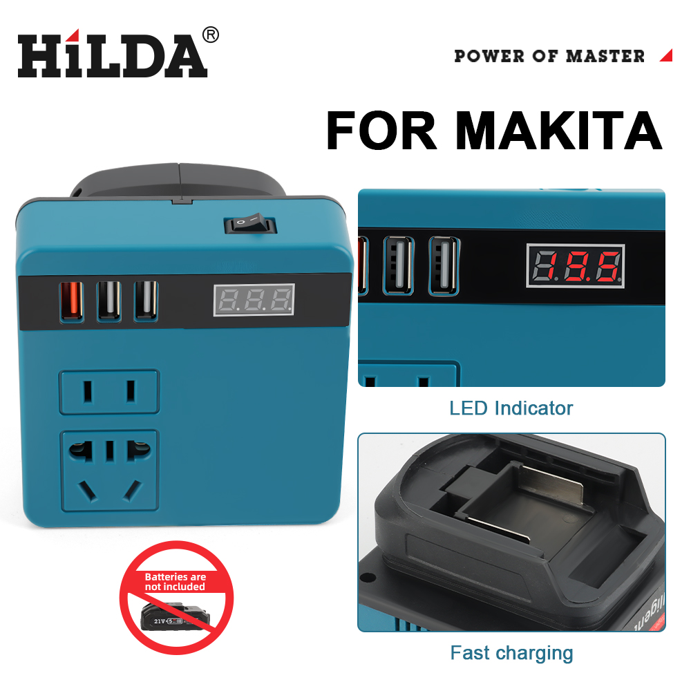 HILDA Power Bank Inverter Mult - Outdoor Power Inverter ulasan dan harga