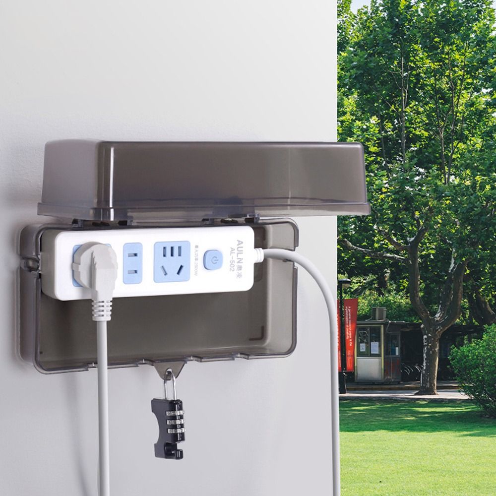 Kotak Penyimpanan Kabel Anti M - Outdoor Power Strip Weatherproof ulasan dan harga