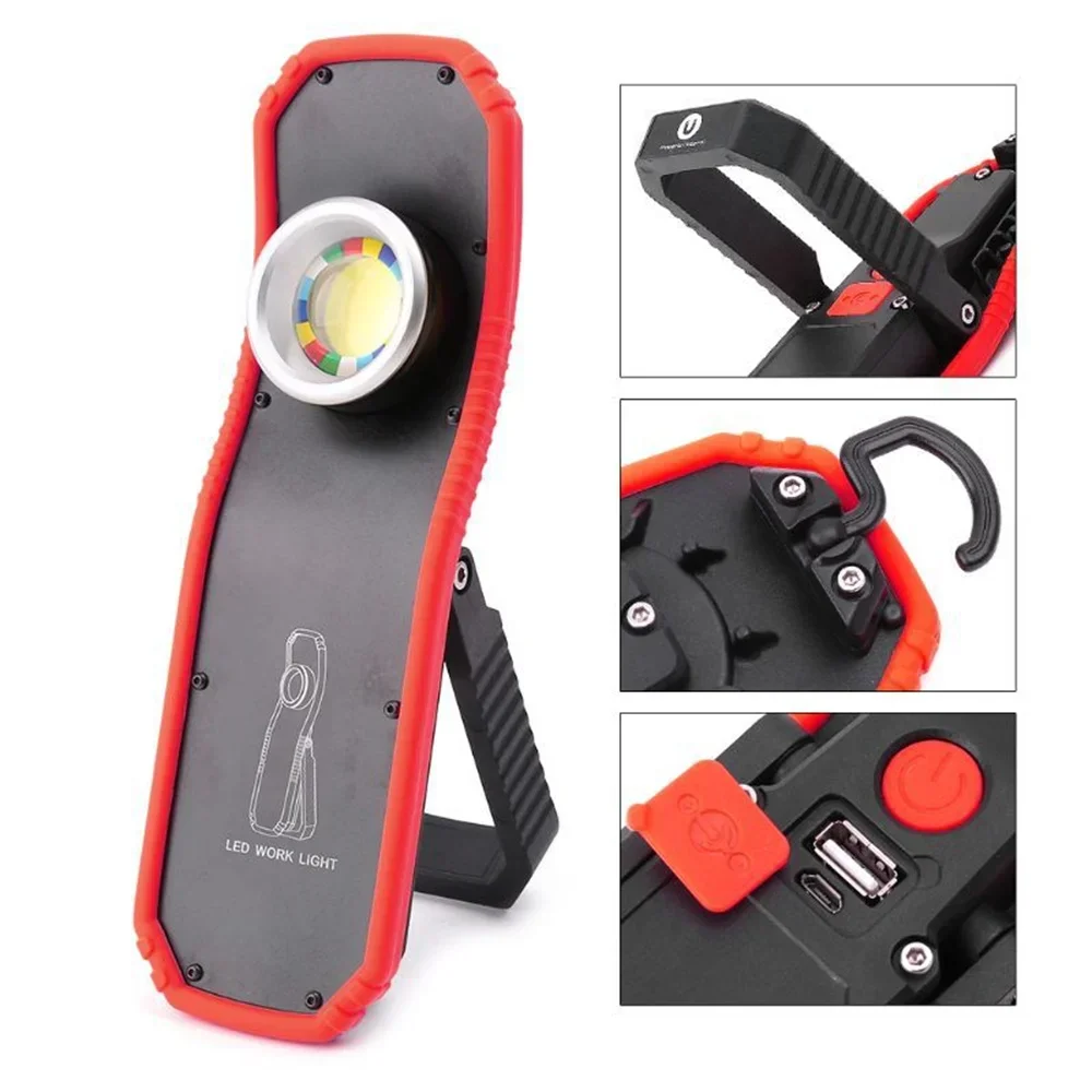 Senter LED Portabel 60W COB La - Outdoor Power Repair ulasan dan harga