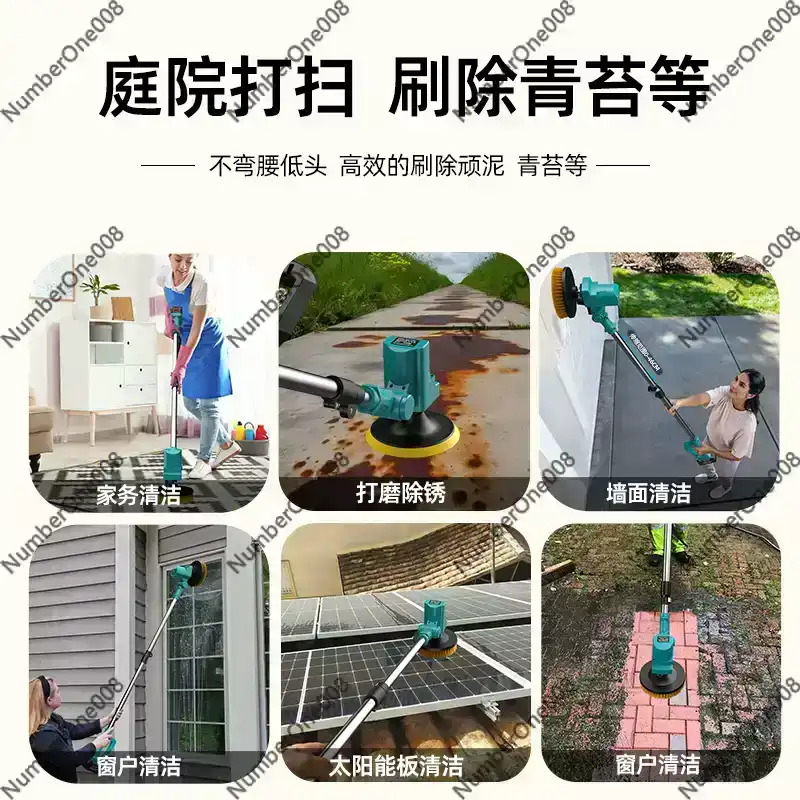 Sikat Pembersih Listrik Daya T - Outdoor Power Brush ulasan dan harga